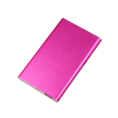 Metallgeschenk-redet tragbare Energie-Bank-Werbung 3000MAH 5000 MAH Lithium Battery an