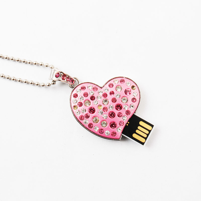 Diamant 32 GB 64 GB 2.0 USB-Stick Kristall-Flash-Laufwerk Vollspeicher