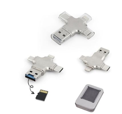 4 in einer Art Blitz C OTG USB fährt 2,0 3,0 30MB/S für Android-Telefon
