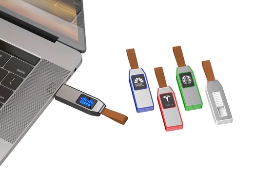 Akryl-Graded Crystal USB-Flash-Laufwerk mit LED-Licht für schnelle und sichere Datenübertragung