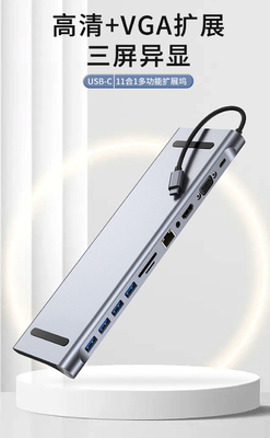 Erweiterbare Formen Kompaktes USB 3.0 Adapter für PC Computer 11 in einem