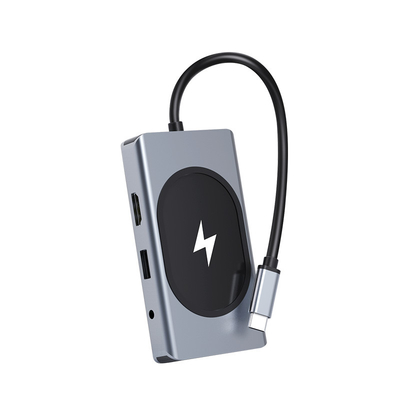 USB Type C HUB Multifunktionsadapter 9 in einem und mit Speicherkartenleser