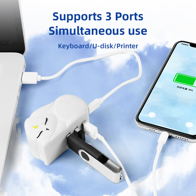 USB-PVC-Schnellenlesestation Tf-Kartenlesestation mit schneller Datenübertragung und Speicherkartenleser