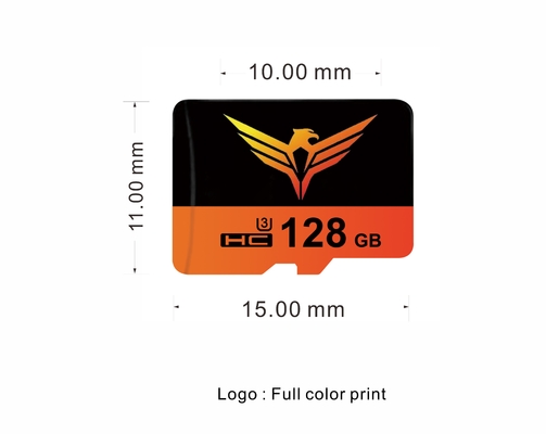 Personalisierte Micro SD für Kamera Flash Test Beache32 Schreibgeschwindigkeit 3,0 20 Mbs Unterstützung von USB-Gehäuse von OEM