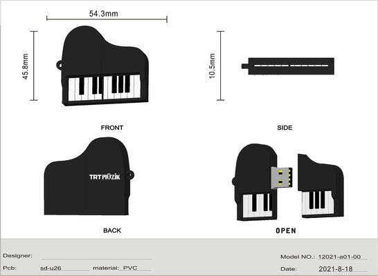 Help Customer Open Mold Very Fast Open Mold Pvc Cartoon Usb