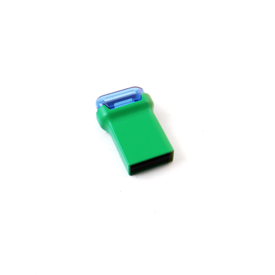 Grüner Mini USB 3.0 Metall USB-Stick rechteckig mit A-Klasse Flash-Chip