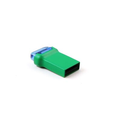 Grünes Gehäuse, Mini-UDP-Flash-Laufwerk, Metall-USB-Flash-Laufwerk, kann mit Logo und Verpackung individuell angefertigt werden