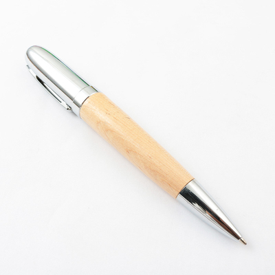 Ahorn personifiziertes Holz USB fährt Graed Pen Shapes 140x16mm
