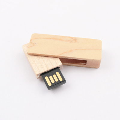 2,0 Hochgeschwindigkeitsahorn überschritt hölzerner Test USB-Gedächtnis-Cer-FCC Rohs H2