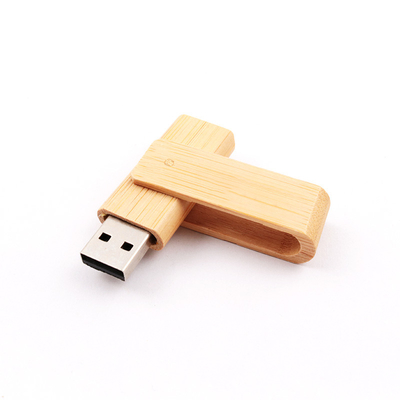Antriebs-Schwenker-Formen 256GB 512GB 1TB verdrehen Bambus-USB grelle 360 schnelle Geschwindigkeit des Grad-3,0