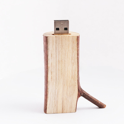 Greller Antrieb 2,0 Baum-Wurzel USBs 3,0 Vorlagen-Ökologie hölzernes 128GB 256GB