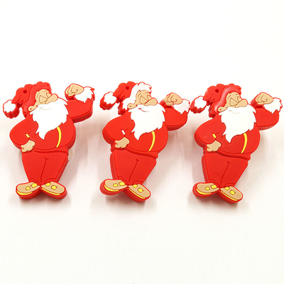 Offene Antriebs-Weihnachtskarikatur der Form-128GB kundenspezifische USB grelle formt USB 2,0 USB 3,0