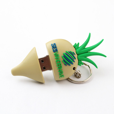 Kundengebundener geformter Blitz-Stecker PVC 3D Usb-greller Antrieb Usb 2,0 und 3,0 in der Art