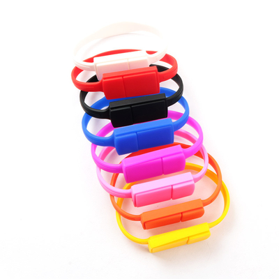 Silikon-Manschette USB-Armband 2GB 4GB 8GB 16GB 32GB formt genehmigtes Rohs