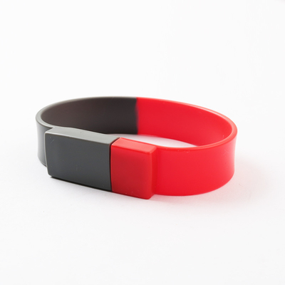 ODM-Soem-Silikon-Manschette USB-Gedächtnis-Armband 2,0 3,0 volles Gedächtnis 1GB 256GB