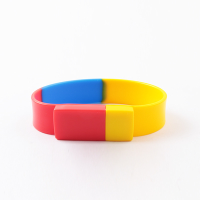 Drei Farbmanschette Usb-Antrieb 2,0 3,0 Logo Printed Usb Flash Drives 256GB ROSH
