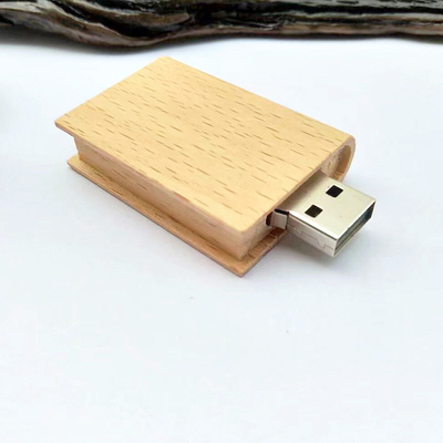 Kundenspezifisches hölzernes USB grelles System 64GB 128GB 3,0 Antriebs-15MB/S Windows XP