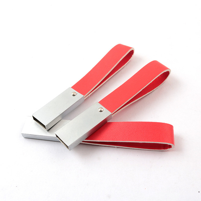 Fährt lederner Usb 256GB 2,0 3,0 personifiziertes Usb-Memorystick ODM-Soem
