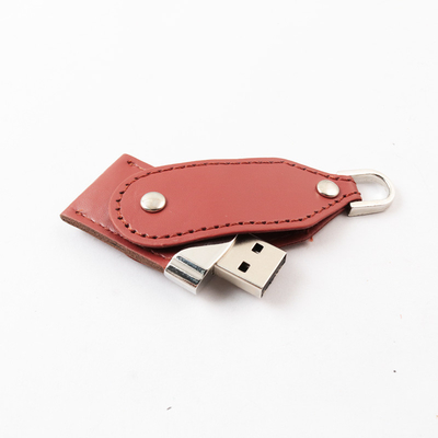 Besonders angefertigt machte ledernes USB blitzen Antrieb 30MB 3,0 256GB 512GB