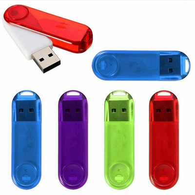 64GB 2,0 3,0 transparenter Fall des grellen Gedächtnisses Torsion Usb Antriebs-80MB/S vollen