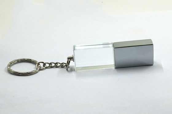 UDP blitzen Crystal Usb Flash Drive 2,0 4GB 8GB 16GB Usb-Stock mit LED-Licht