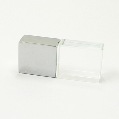 Kleiner Kristall-USB Stock 2,0 8GB 16GB ODM gravieren Licht Logo Withs LED