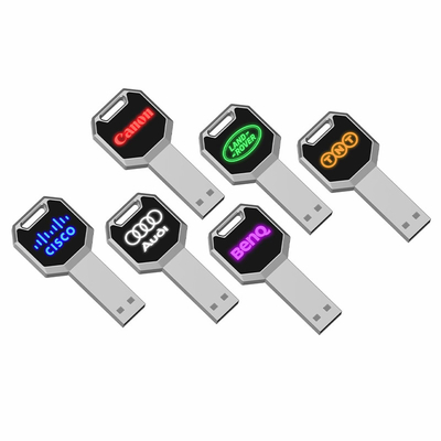 LED beleuchten Blitz Crystal Usb Drives 2,0 schneller Geschwindigkeits-128GB abbricht 15MB/S