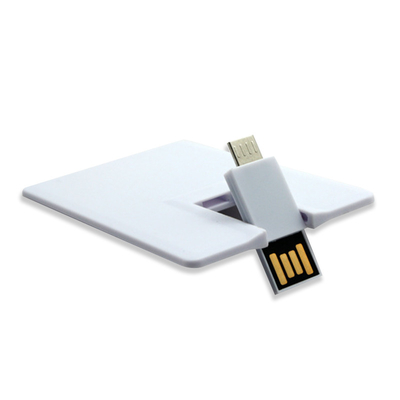 Kreditkarte Androids OTG 2,0 bunter UVdruck USB-Stock-1GB 128GB 15MB/S