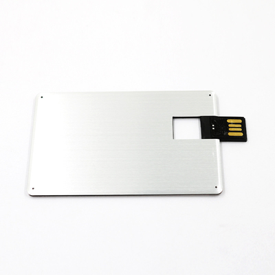Metallkreditkarte USB haftet 2,0 128GB 64GB Mini-grelle Chips UDP