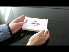 5000MAH 2800MAH PVC-Energie-Bank besonders angefertigt gemacht mit einzelnem Kabel