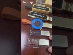 Flasche USB-Flash-Laufwerk drinnen leer kann Crystal USB 2.0 und USB 3 setzen.0